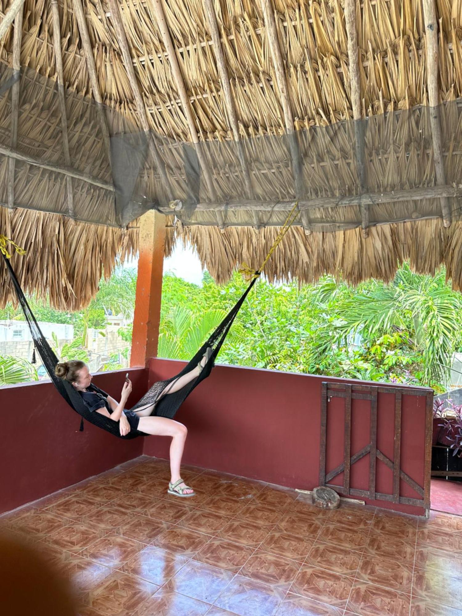 Black Jaguar Hostel Bacalar Buitenkant foto