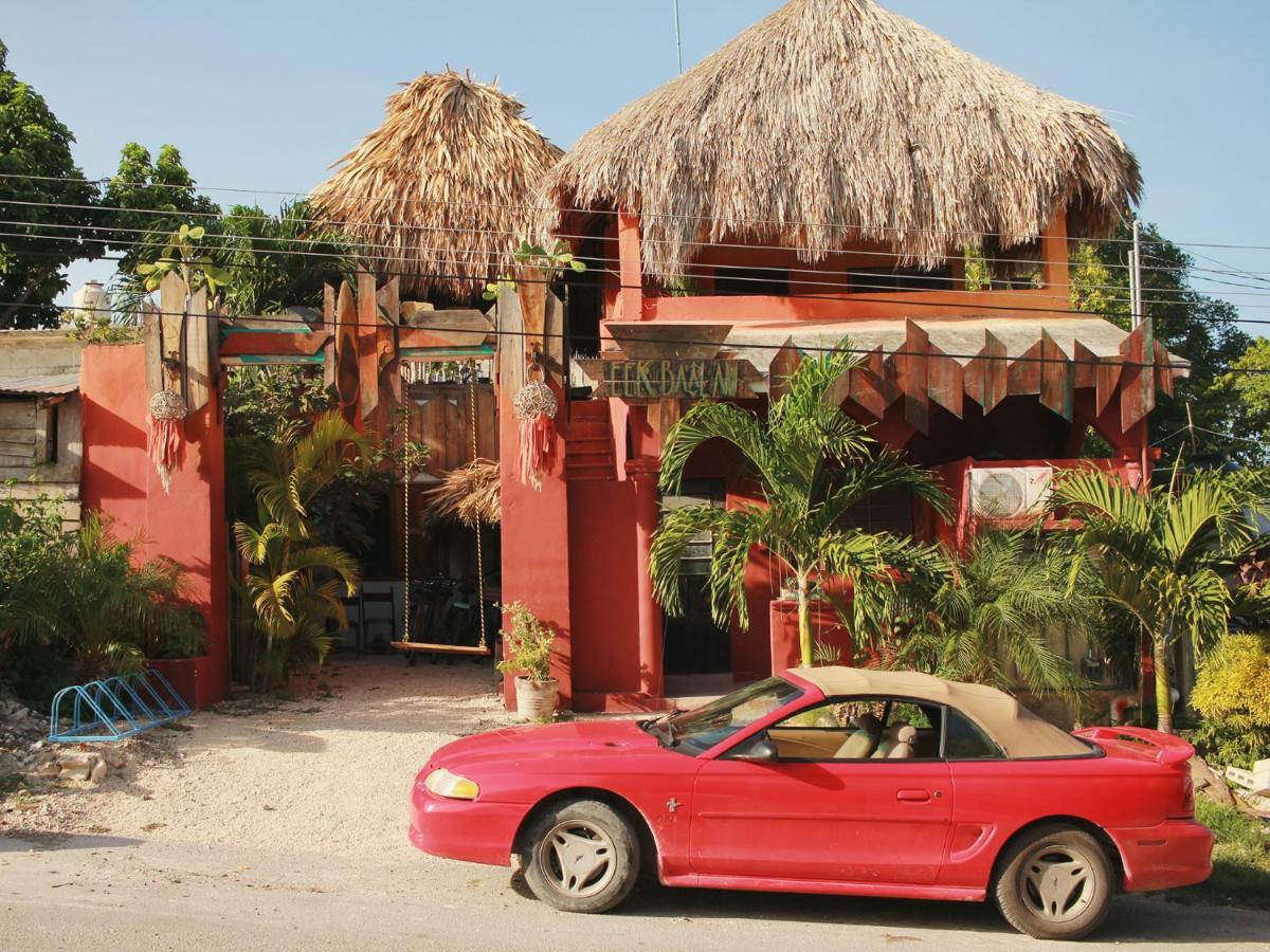 Black Jaguar Hostel Bacalar Buitenkant foto
