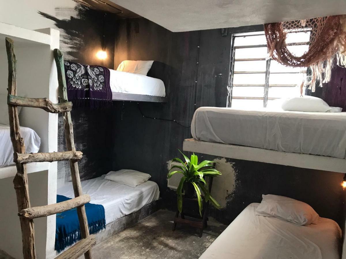 Black Jaguar Hostel Bacalar Buitenkant foto