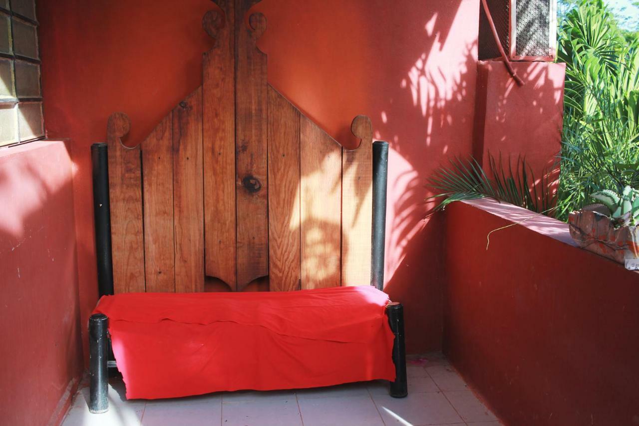 Black Jaguar Hostel Bacalar Buitenkant foto